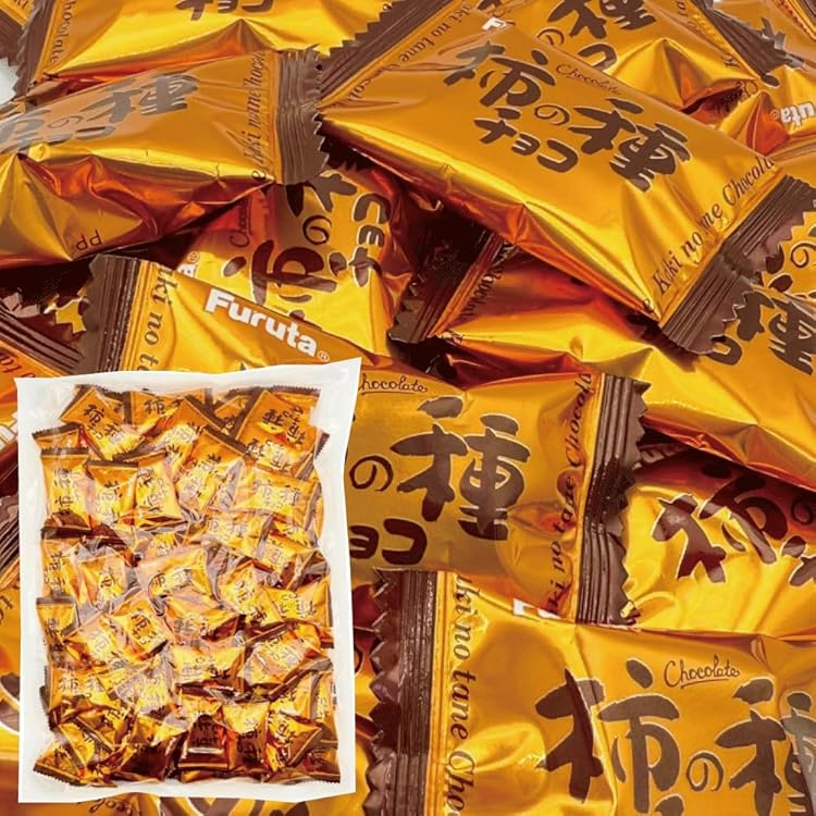 Amazon | OKURUX フルタ 柿の種チョコ 124g ×1袋 CHILLOUT PACK 柿の種